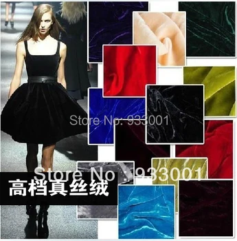 

Silk material velvet gold velvet formal dress multicolor