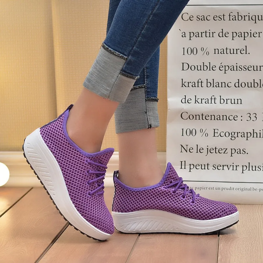 

LASPERAL 2019 Sneakers Women Stretch Fabric Shoes Woman Fashion Soft Vulcanized Shoes Lace-up Tenis Feminino Women Casual Shoes