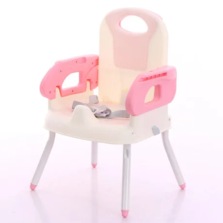 Детский пластиковый обеденный стул складной высокий стульчик детское сиденье стол детский стульчик для кормления chaise haute bebe silla para comer bebe Горячая Новинка