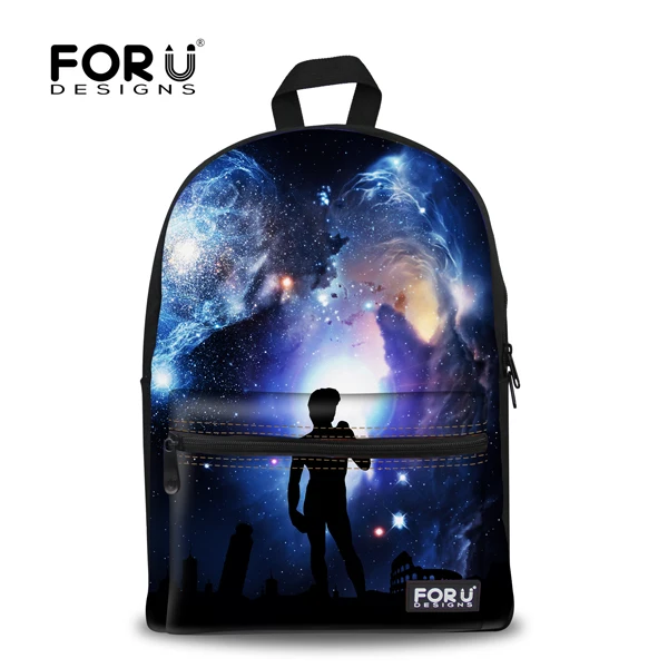 FORUDESIGNS/корейские школьные рюкзаки для школы для девочек-подростков Galaxy Printing Primaris, студенческие рюкзаки для ноутбука Sac a dos femme - Цвет: A0053J