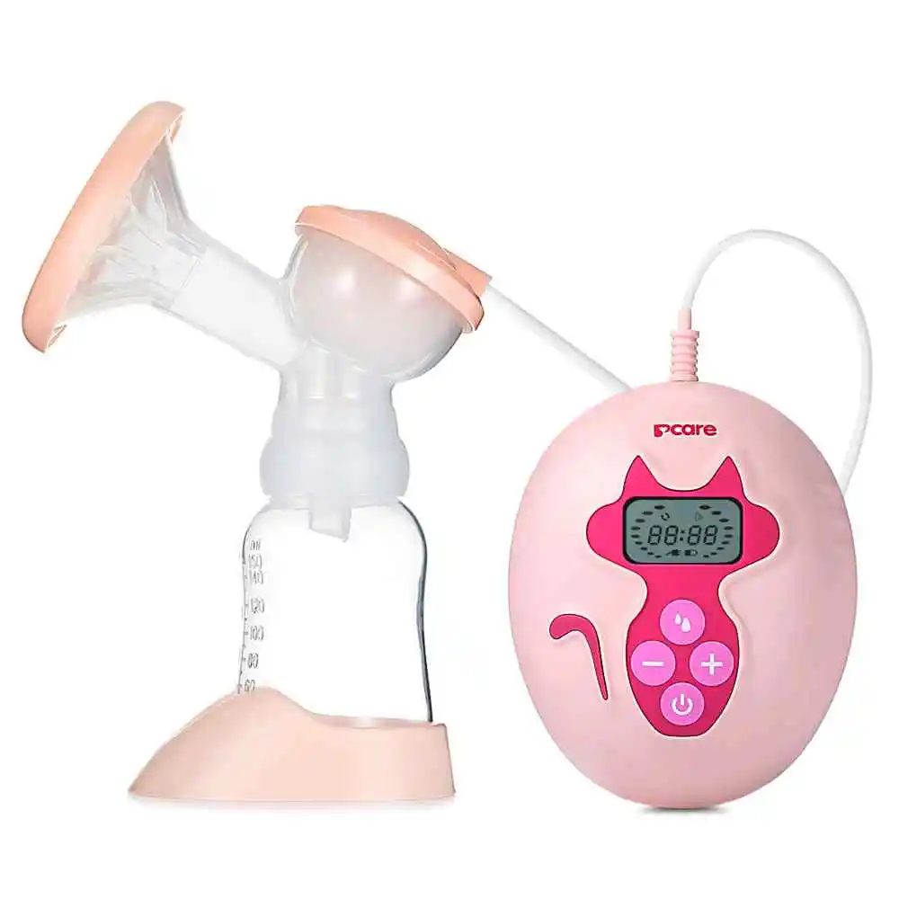 

Electric Comfort Single Breast Pump with 9-Level Suction Breast Pump Nipple Bottle Powerful Nipple Suction BPA Free Breast Pumps