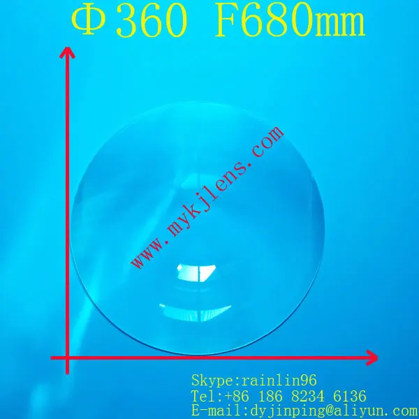 

fresnel lens solar long Focal length 680 mm Diameter 360mm Fresnel Lens big size circle fresnel lens hot lens