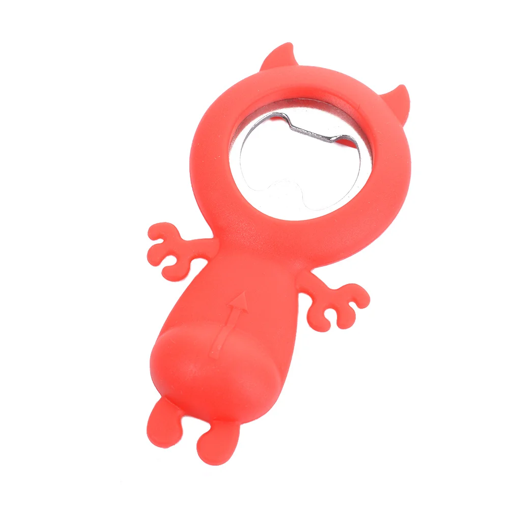 KECTTIO Devil Shape Bottle Opener Creative Candy Colors Opener Bottle Beer Openers Funny Devil