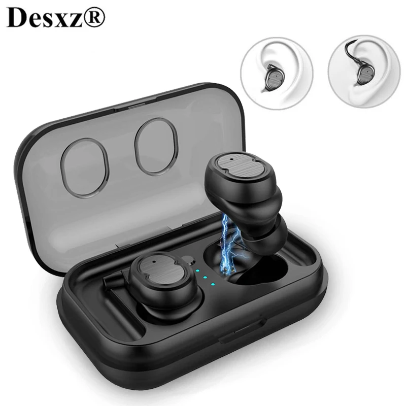 

Desxz TWS Stereo Music Earphones Binaural call Bluetooth 5.0 Headset Sports Headphones IPX5 Earbud For iPhone SE 7 8 Xiaomi Sony