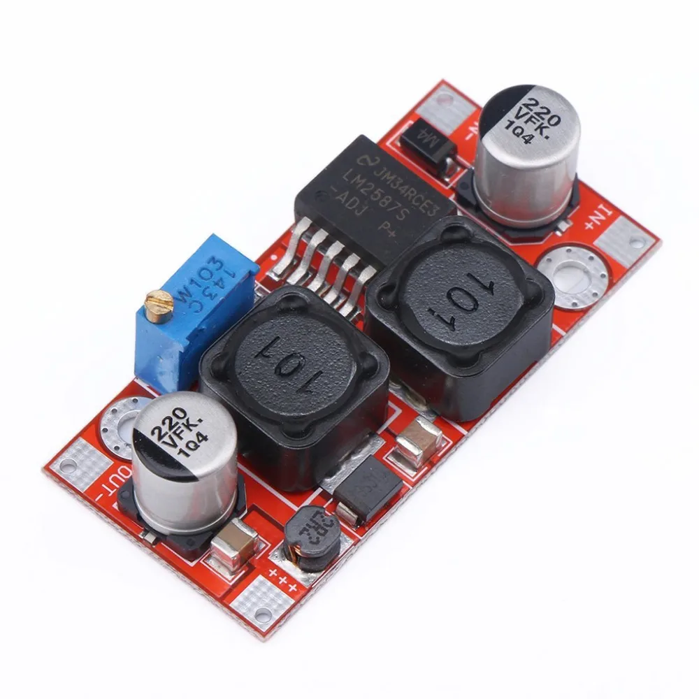 

Voltage Regulator Auto Boost Buck Converter 3-35V To 1.25-30V 2A 18W Full Range Regulator Step-Up Step-Down Power Supply Module