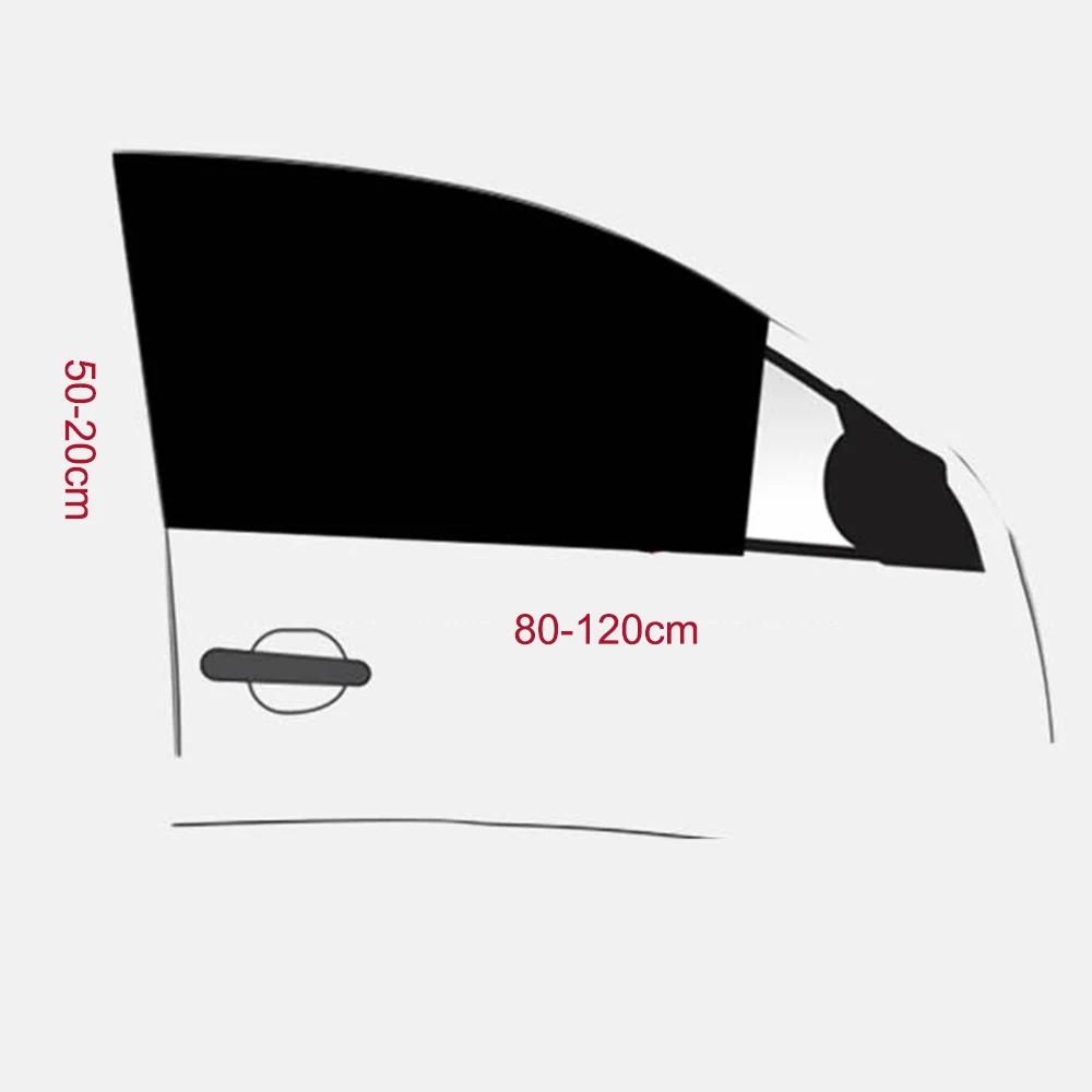 MAHAQI 2 шт. автомобильный солнцезащитный козырек боковое окно сетку UV Защитная