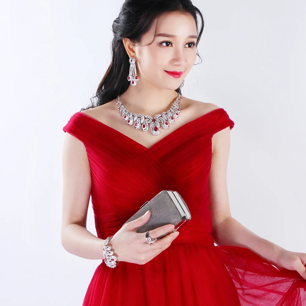 wedding 4pcs jewelry sets (18)