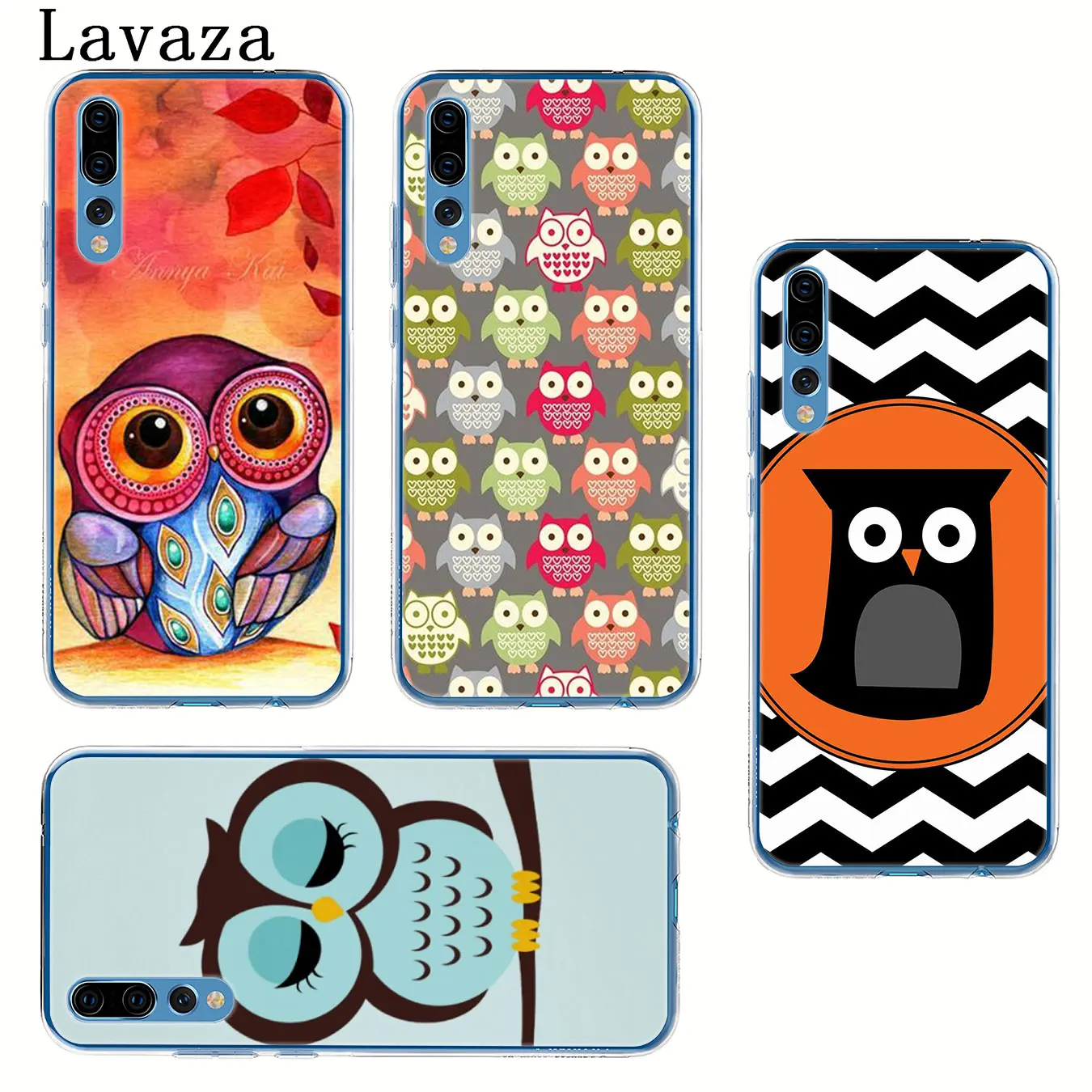 Lavaza цветной лучший чехол для телефона с совами Huawei Mate 30 10 20 Pro Lite Y6 Prime Nova 5I 4 3i 3 2i 2