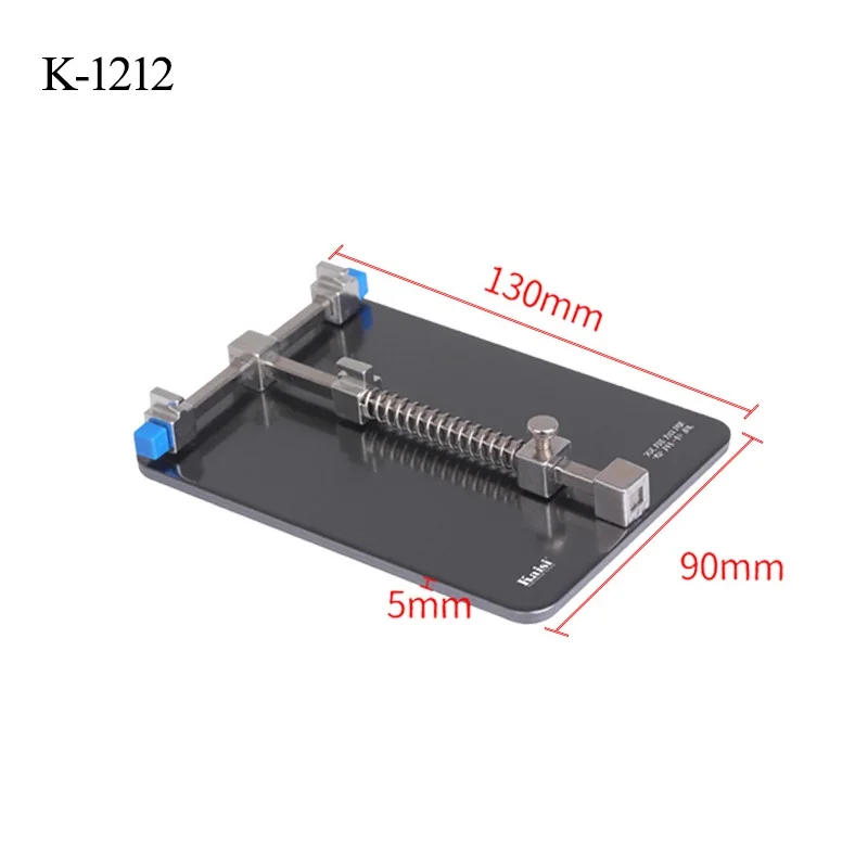 Kaisi K-1211/1212 Universal Metal PCB Board Holder Jig Fixture Work Station For iPhone Samsung Circuit Board Repair Tools