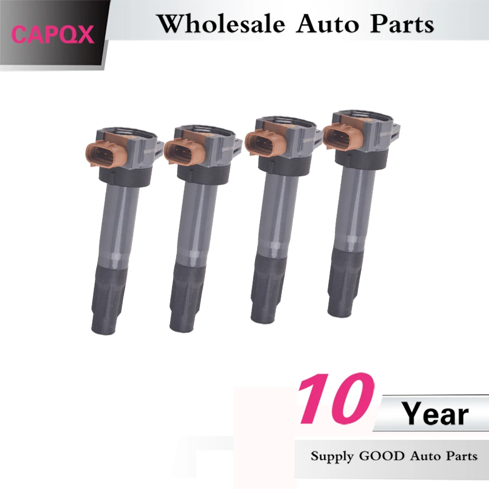 4 шт. катушка зажигания CAPQX 33400-51K20 для Suzuki Swift SX4 Grand Vitara Kizashi 4cyl 33400-51K40 3340051K20 3340051K40 |