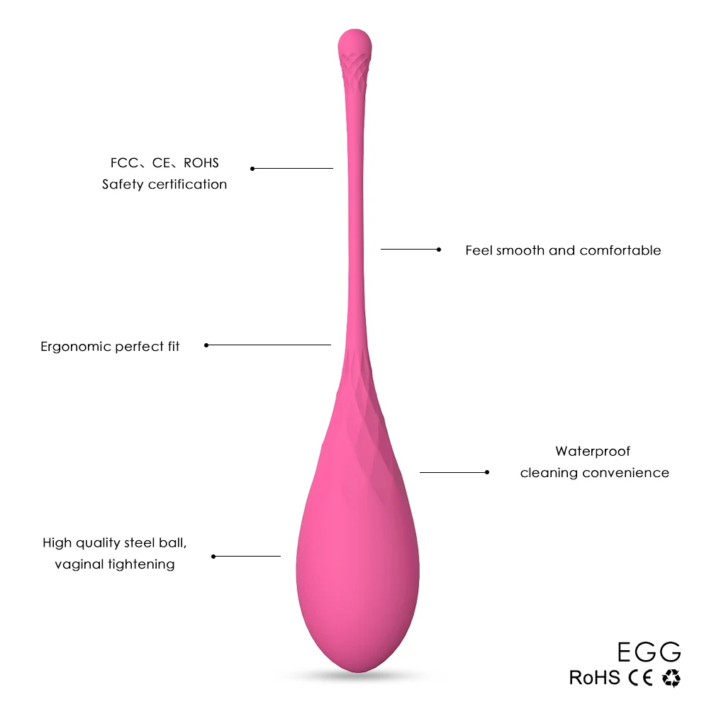 Silicone Kegel BallsSmart Love Ball for Vaginal Tight Exercise Machine Vagina ExcerciserBen Wa Balls of Sex Toys for Women