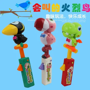 

Children's doll imitation show toy Recording flamingo Induction voice-activated recording animal bird
