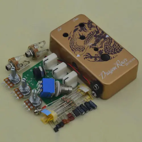 DIY Guitar Distortion Effect Pedal All Kits true bypass Distortion