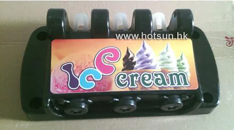 

Ice Cream Dispenser for 3-flavor Ice Cream Machine MQ-L18, MQ-L22 Series