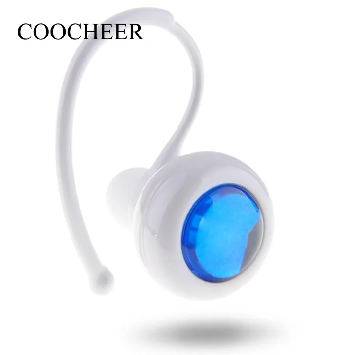 2018 Новый Беспроводной мини белый стерео Bluetooth наушники гарнитуры с Microhone Hands Free
