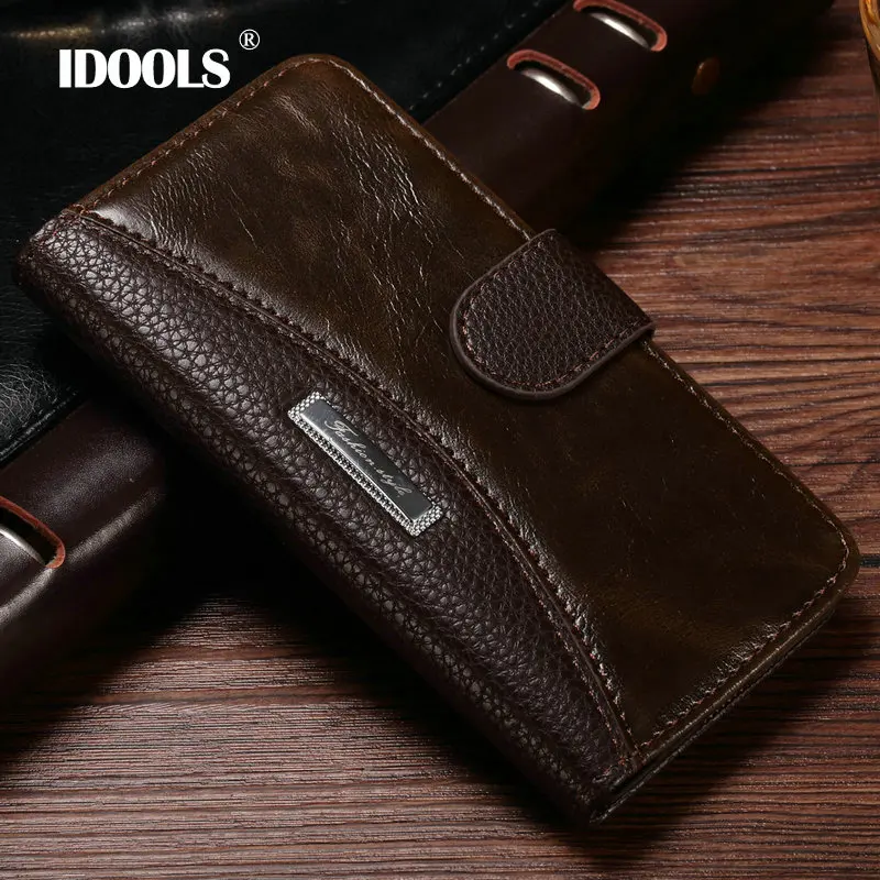 Luxury Wallet PU Leather Case For Samsung Galaxy A3 A5 A7 2016 2017 version Cover Vintage Stand and Fashion LOGO Coque IDOOLS