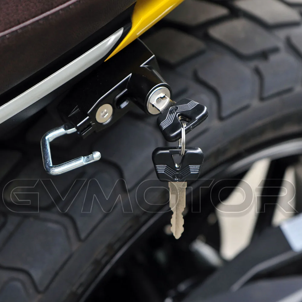 ducati scrambler helmet lock