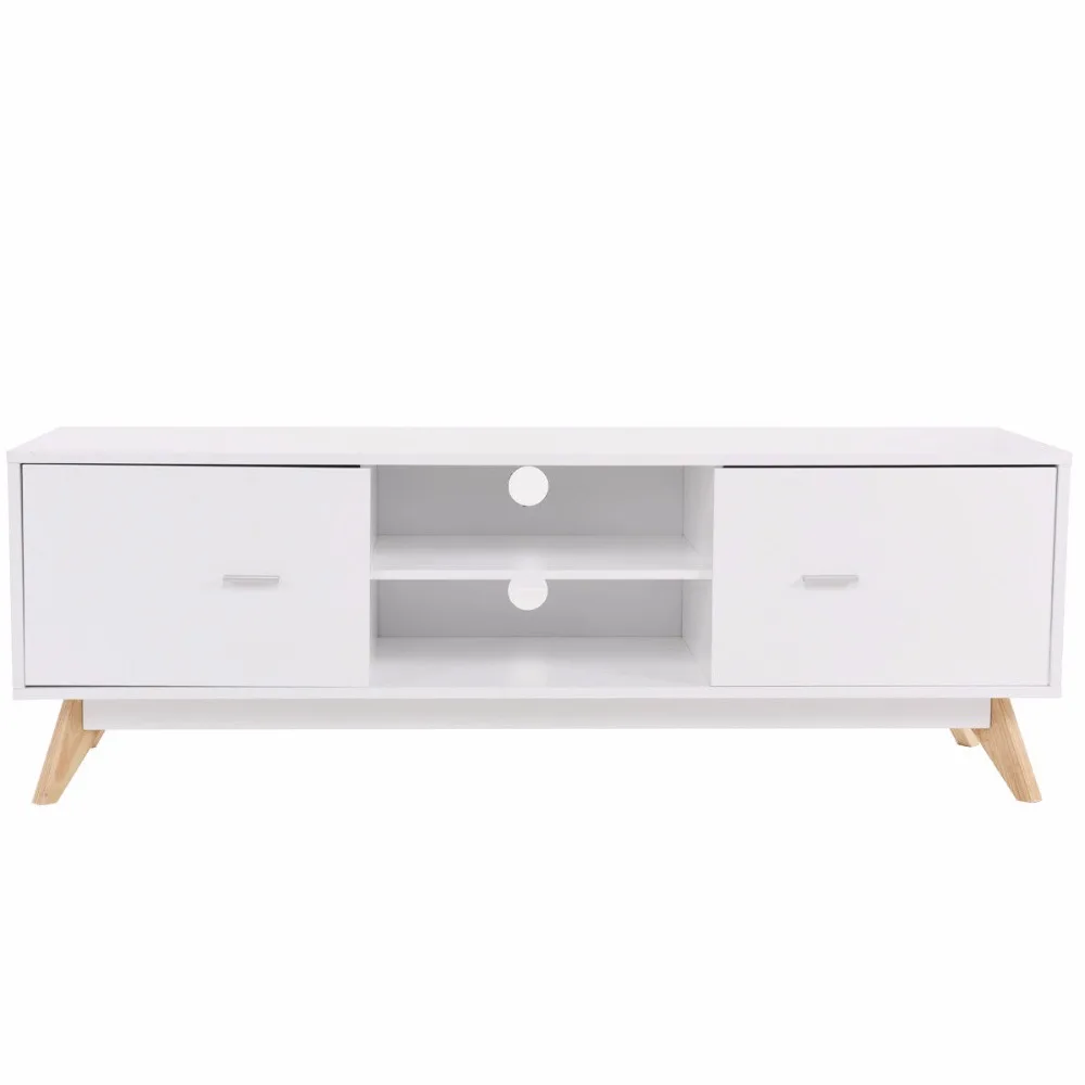 Modern TV Stand Entertainment Center Console Cabinet Stand 2