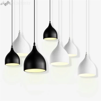 

Modern Art Led Pendant Lights Painted Aluminum Pendant Lamps for Living Room Dining Room Bar Restaurant Home Lighting Fixtures