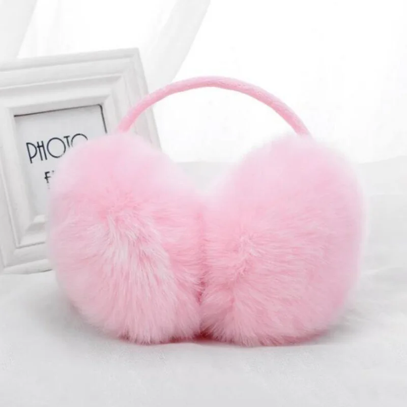 

CUHAKCI Winter Women Earmuffs Lovers Ear Warmer Plush New Teenage Student Mother Girl Ear Muffs Hot Sale Adult Earmuffs Gift