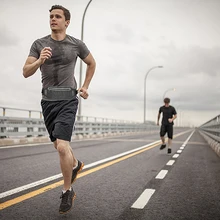 Тонкий водонепроницаемый спортивный тренажерный зал пояс для бега пакет сотового телефона сумка 6 дюймов нарукавная повязка для iPhone X 8 7 держатель