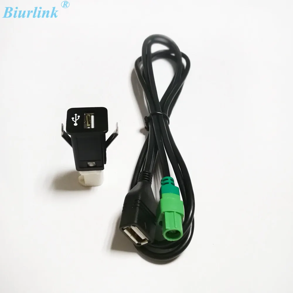 Biurlink USB переключатель адаптер usb зарядный кабель для BMW X5 X6 Z серия e88 E90 E90LCI E91 E91LCI