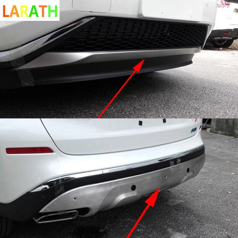 2pcs/set For Nissan Murano 2015 2016 2017 Stainless Steel Front & Rear