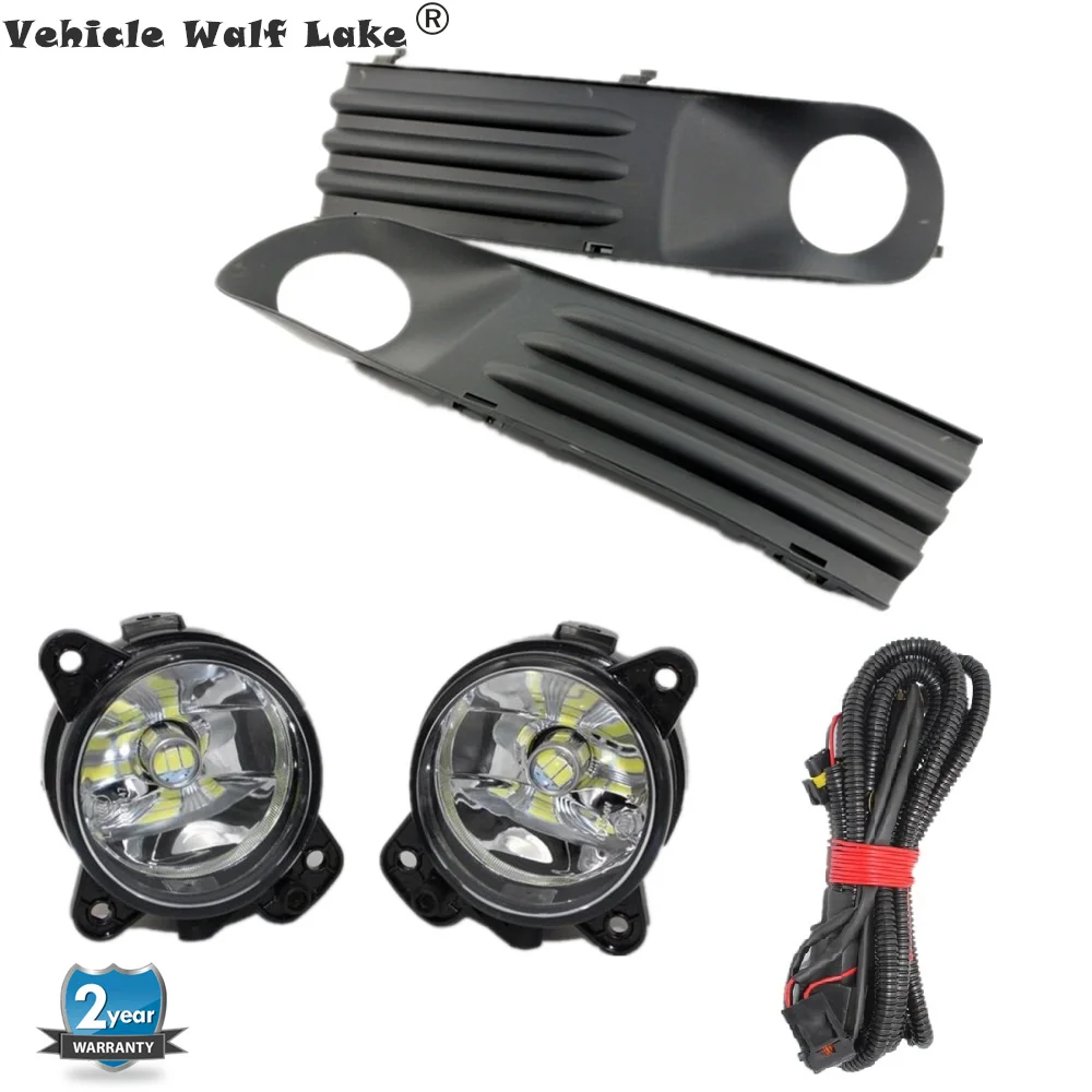 

2pcs Light For VW Transporter Multivan Caravelle T5 2003 2004 2005 2006 2007 2008 2009 2010 Fog Light Fog Lamp Grille And Wire