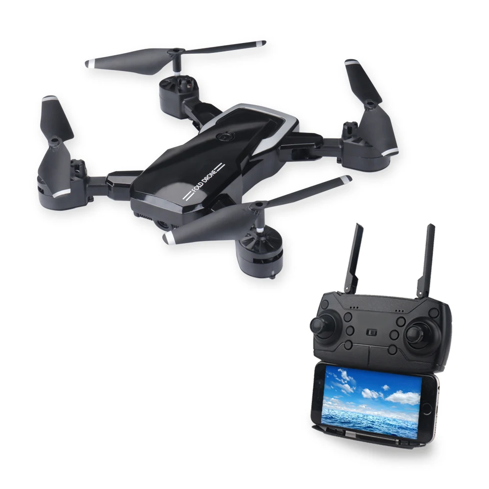 Радиоуправляемый квадрокоптер с Wi Fi FPV Дрон аккумулятором камеры МП/МП RTF VS DJI MAVIC 2