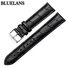 2016 Women's Men's Unisex Faux Leather Watch Strap Buckle Band Black Brown White Store 51 faux leather strap watch with effiel tower face