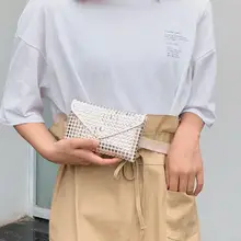 Поясная Сумка для женщин, Кожаная поясная сумка, модная открытая сумка с заклепками, клатч на плечо, Женская поясная сумка, сумка через плечо