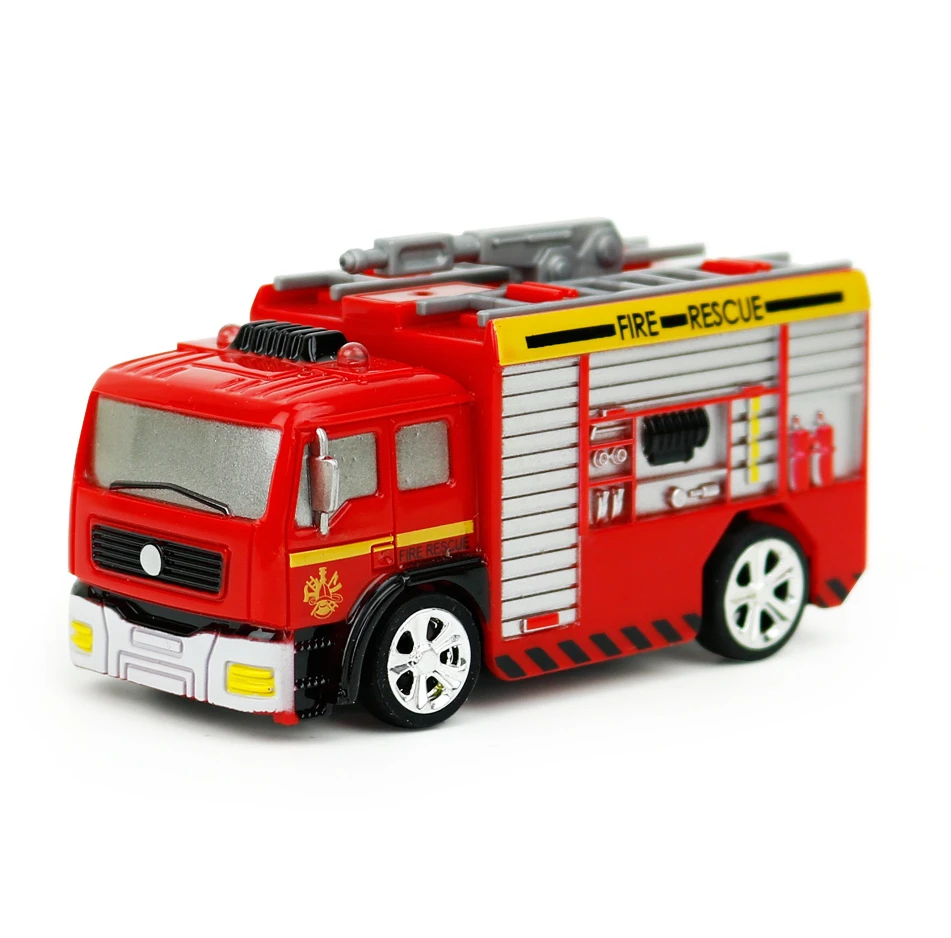rc model fire rescue truck collection in scale