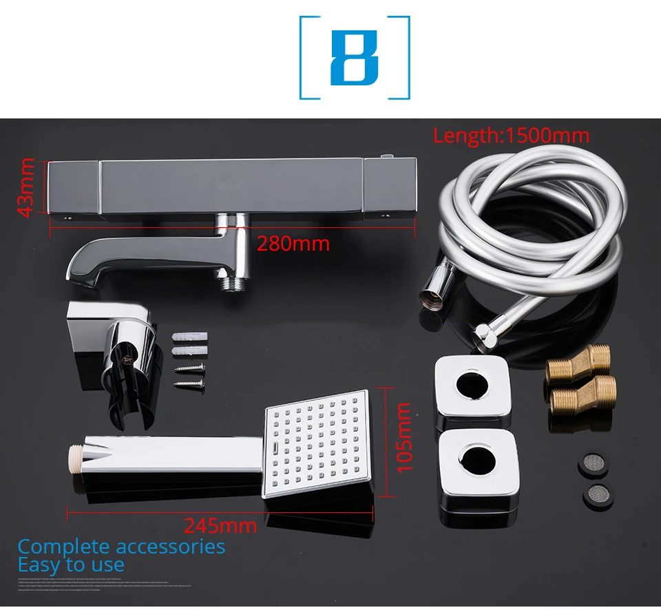 GAPPO смеситель для ванны, смеситель для ванной, термостатический водопад, кран для ванной, душ, настенный смеситель для душа, наборы