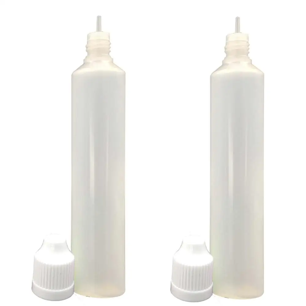 5 шт. 60 мл LDPE ручка Форма пластиковая бутылка с childproof Cap пластик. бутылки для жидкость для электронной сигареты E бутылочка с дозатором для сока - Цвет: Белый