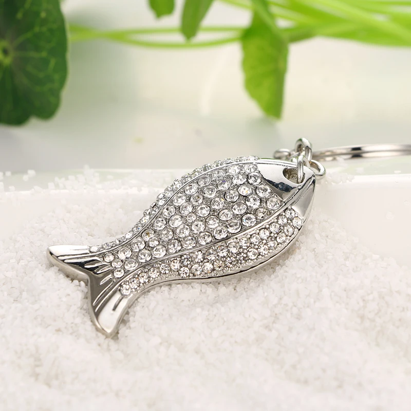 

GYWYN2018 Latest Keychain Car Keychain Ms. Bags Pendants Ms. Gifts, Cute Fish Pendants