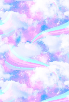 

HUAYI unicom galaxy clould rainbow Photography backgrounds Vinyl Portrait Studio Photo backdrop XT-6575