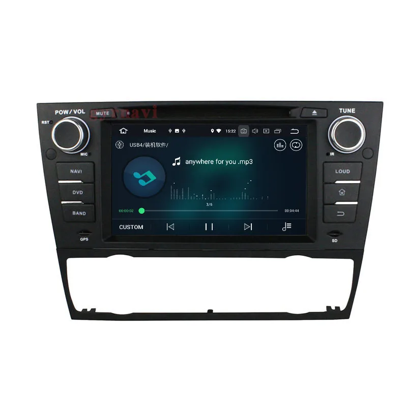 Cheap Octa core PX5 Android 8.0 car dvd gps player for BMW E90 E91 E92 E93 3 SERIES with 4G RAM 32G ROM wifi 4g usb auto Multimedia 5