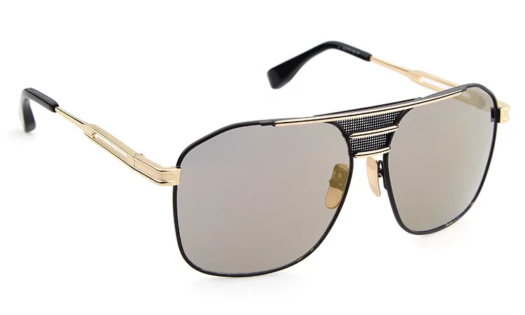 Новые Классические роскошные квадратные очки гроссмейстера для женщин/мужчин 18 K Glod Sunglass брендовые дизайнерские женские негабаритные gafas oculos de sol