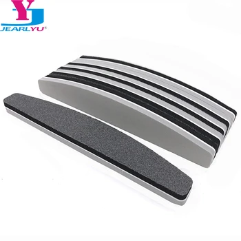 

5 Pcs Prismatic Gel Polish Nail Files Sponge Ponceuse Ongle Tips Art File Double Side 150/240 Grit Nail Accessories Manicure Set