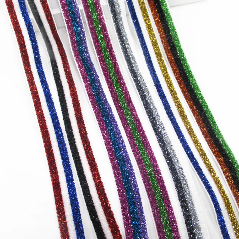 

David accessories 5/8" 16mm elastic Velvet ribbon 5 yards,DIY headwear holiday party Hair Bows Hair Accessories,5Yc2547