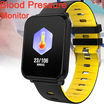 

Smartband Waterproof HR Blood Pressure Sleep Monitor Smart Bracelet 1.3'' Color Touch Screen Multi Sport Fitness Smart Wristband