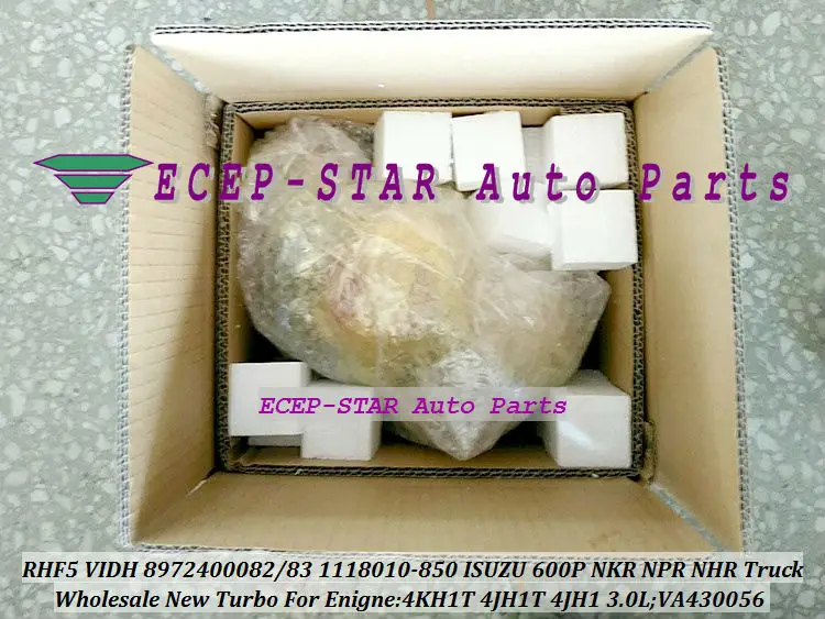 RHF5 VIDH VA430056 VC430056 1118010-850 8972400082 8972400083 Turbo For ISUZU 600P NKR NPR NHR Truck 4KH1T 4JH1T 4JH1 3.0L (3)