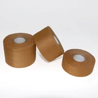 4rolls/lot Madimed  2.5cm/3.8cm/5cm x13.7m Viscose Rigid Strapping Sports Tape Microporous glue Leukotape Zinc Oxide 2