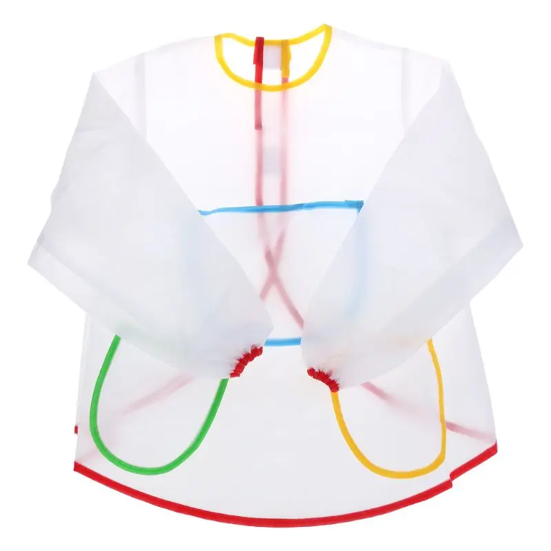 

Baby Apron Painting Coat Long Sleeve Kitchen Educational Waterproof Boys Girls Kids Children Bakery Art Learning Smock Cook