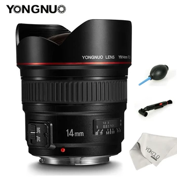 

YONGNUO YN14mm F2.8 Ultra wide angle camera lens AF autofocus 2 aspherical glass lenses multi-layer coating Suppress dispersion