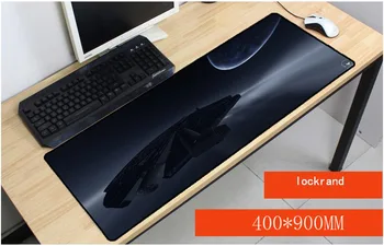 

Yuzuoan Large Gaming Lock Edge Mouse Pad 400X900X3mm Star Wars Mouse Mat Speed Version Mousepad Desk Mat For Gamer dota 2 Lol