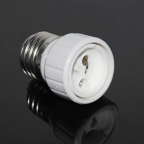 

E27 to GU10 Led Lamp Holder Converter E27 Bulb Adapter Screw Socket Fireproof Ceramics Material