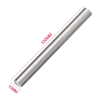 

1pc 10mmx100mm Titanium Rod Heat Resistant Ti Grade 2 GR2 Metal Shaft Round Bar Mayitr