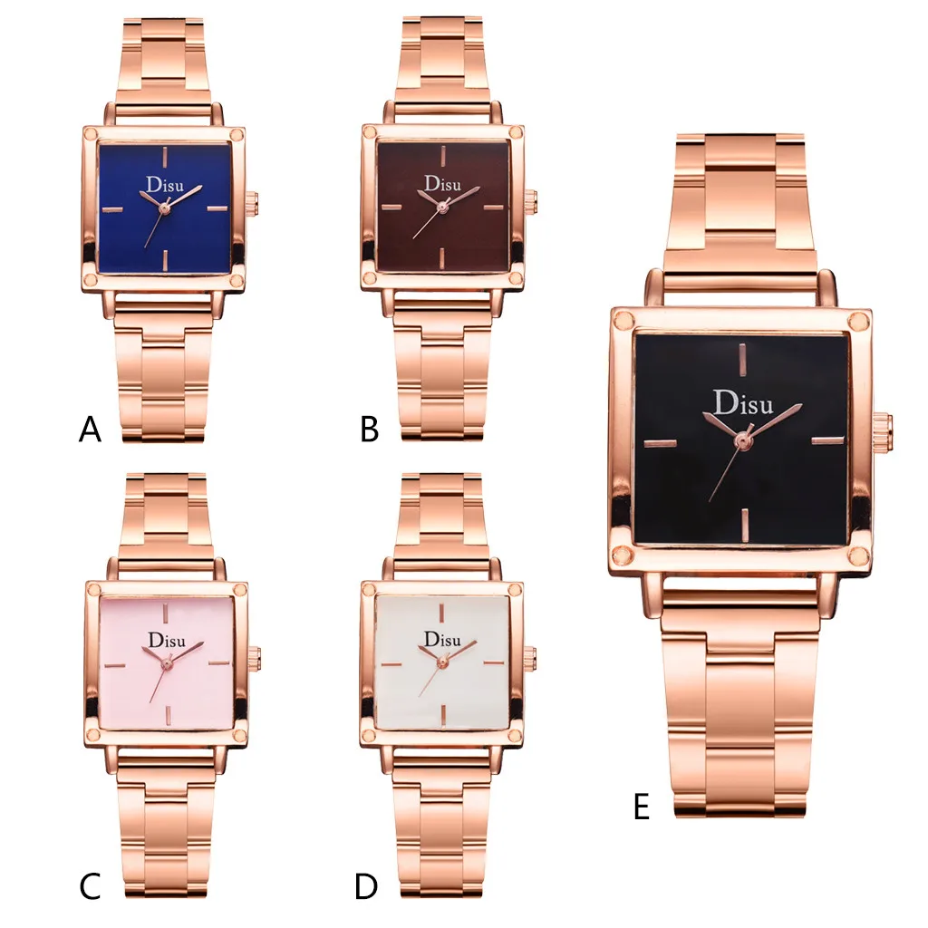 Waches мужские модные кварцевые часы с квадратным циферблатом, стальная полоса, высококачественные часы для женщин, relogio curren iced out часы