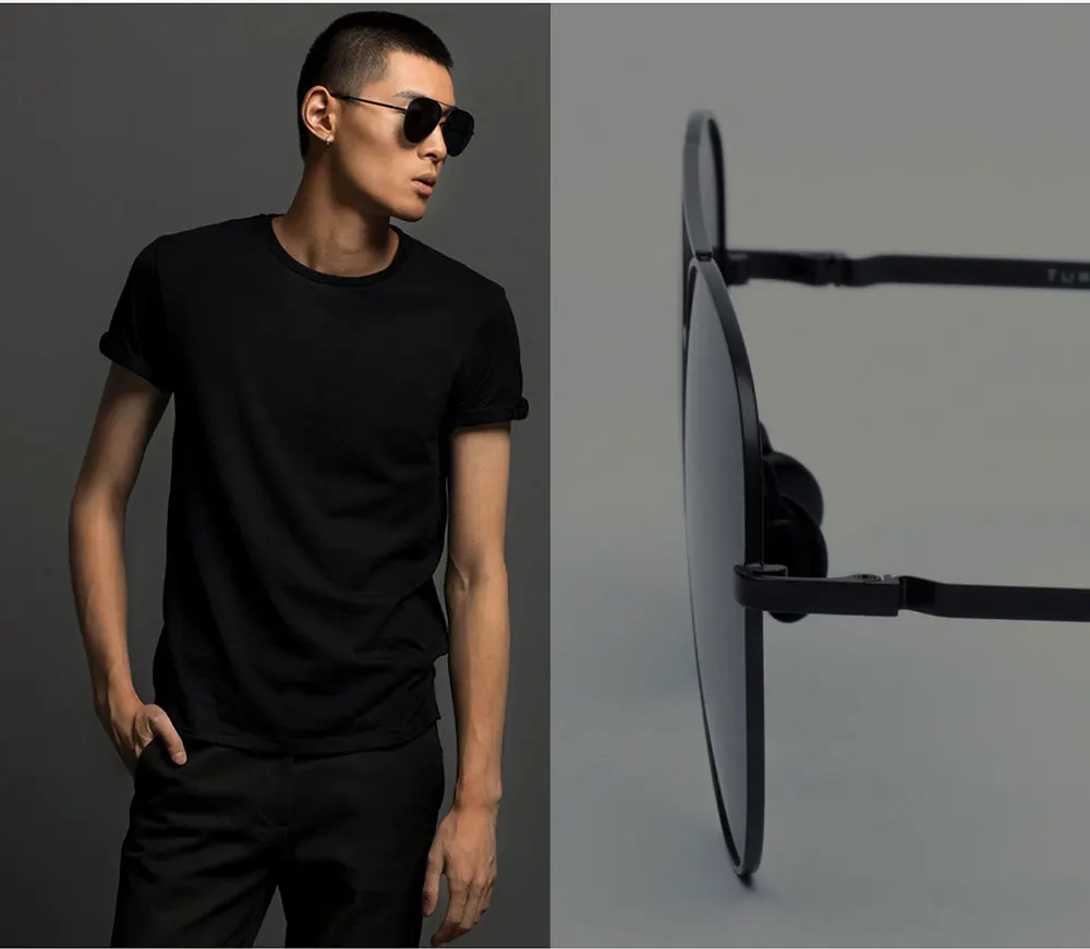 Original Xiaomi TS Brand Polarized Stainless Sun Lenses Glasses 100% UV Isolation Colorful Xiaomi Mijia Sunglasses Women Man (11)